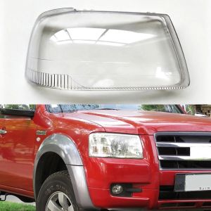 Headlight Cover Transparent PC Shell Fit For Ford Ranger PJ Pre-Facelift 2006-2009 Pickup Headlamp Lampshade Replacement