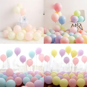 Paket Balon Latex Ulang tahun Pastel Mix Warna Biru Ungu Pink Ungu Kuning isi 30pcs