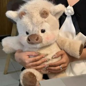 Adorable Highland Cattle Plush Toy 40cm - Huggable Running Cow Stuffed Animal Made with Premium Soft Fabric Soothing Companion2026