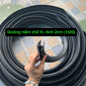 1m Gioăng cửa H20 rãnh 2cm  gioăng cửa thùng kín thùng đông lạnh xe tải ron cửa thùng xe ô tô tải thùng kín thùng đông lạnh