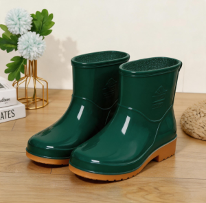 New Womens Waterproof Rain Boots High Quality Outdoor Foot Wear Rubber Rain Shoes for Women