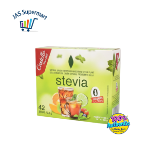 Castello Stevia 42 Sticks x 2.5g – Natural Zero-Calorie Sweetener for Everyday Use