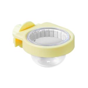 Detachable Parrots Feeding Cup Bird Plastic Bowl AntiTip Design For Small Animal Cage Accessories Secure Mounting