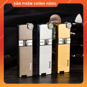 Hộp Quẹt Bật Lửa Aomai Khò 1 Tia Gas Đá AM-318 Đẹp Độc Lạ Lửa Khò Mạnh Mẽ - Dùng Gas Cao Cấp