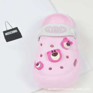 (Buy 10 Get 60% Off) Cartoon Cute Jibbitz Charms Bear Shoe Buckle Accessories Diy Shoe Decoration For Crocs