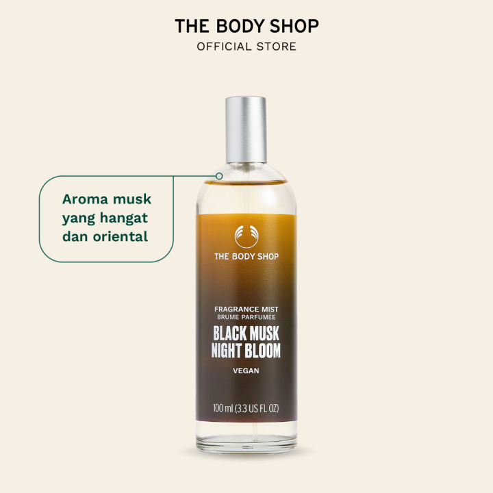 The Body Shop Black Musk Night Bloom Fragrance Mist 100Ml Lazada