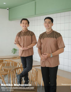 baju koko couple ayah dan anak spesial ramadhan terbaru