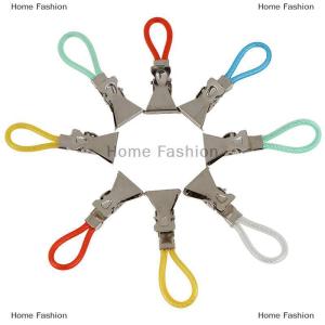[COD] Home Fashion 8 pcs Towel Clips Towels Hanger Tea Towel Towel Hook