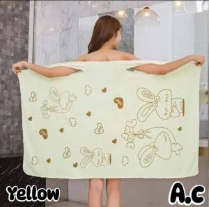 🔥DRESS BATH TOWEL FREE SIZE MICROFIBER & POLYESTER COTTON QUALITY 🔥