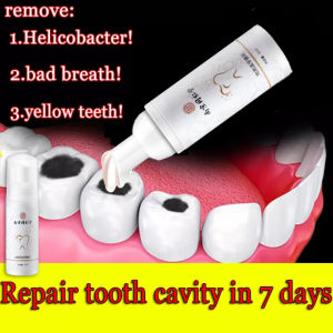Whitening Toothpaste Teeth Whitening Mousse 60ml Teeth whitening yellow smoke stains calculus tooth powder cleaning black dirt removal tartar white teeth artifact