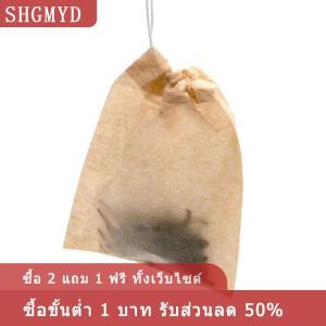 [COD] SHGMYD 100ชิ้น ล็อตถุงกระดาษเปล่าถุงกรองสายรัด teabags สำหรับ herb Loose Tea