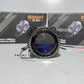 IBRIGHT ZE500 Biled 2,5inc Lampu Utama Blue Lens App Temperatur. 