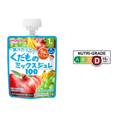 Wakodo WAKODO My Jelly Drink Fruit Mix Flavour