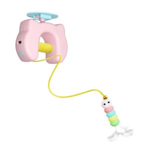 LETIGO Auto-Rebound Electric Cat Toy Self-entertainment Rechargeable Cat Door Hanging Toy Durable Pet Stress Relief Toys Cat