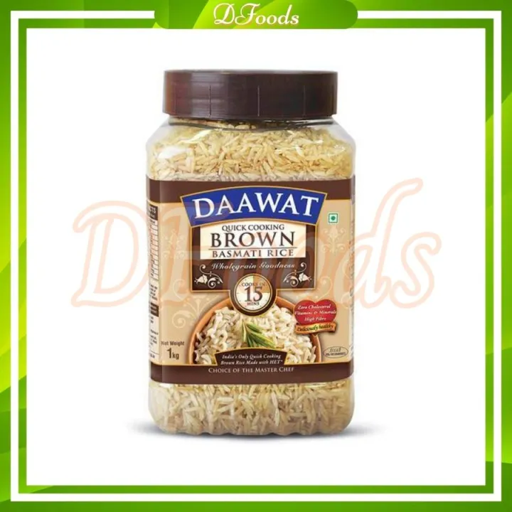 Gạo Basmati Nâu Ấn Độ Hữu Cơ Organic Brown Basmati Rice 1kg