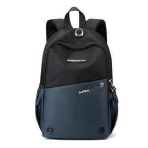 New Waterproof Oxford Men Backpack Zipper School Bags For Teenagers Small Shoulder Backpack Male Multifunction Rucksack2026