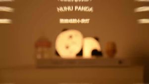LED Bedside Light Panda Touch Lamp Rechargeable Silicone Night Light Bedside Lamp Cute Nursery Night Lamp