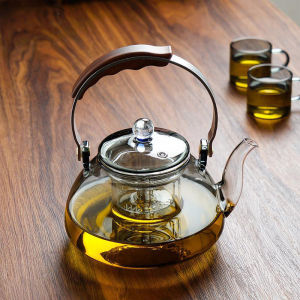 Moon Companion Teapot a combined cooking and brewing tea pot made of high-quality glass