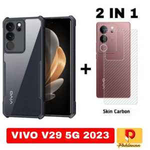 PAKET 2 IN 1 CASE VIVO V29 5G 2023 / VIVO Y02 / VIVO Y22 / VIVO Y22S SOFT HARD CASE SUPER SLIM EXCELLENT