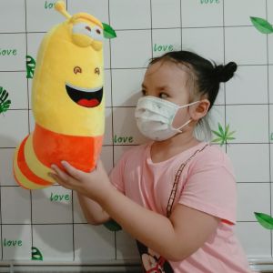 GẤU BÔNG SÂU TINH NGHỊCH GẤU BÔNG CHO BÉ MỀM MỊN AN TOÀN CAO CẤP HÀNG VIỆT NAM