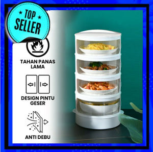Tudung Saji 4 susun / Rak Penyimpanan Makanan/ Food Storage Diamond / Food Storage MultiLayer 4 Layer - Kotak Makan