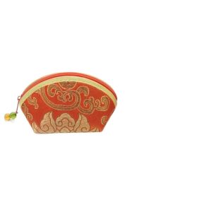 GENENIC Convenient Portable Multi-functional Auspicious Cloud Cloth Bracelet Bag Necklaces Case Zip Multi Color Jewelry Case Chinese Style Storage Bag Women Jewelry Bag Purse Pouch