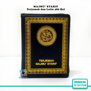 Majmu Syarif Resleting Besar Buku Mazmu Surat Yasin Tahlil Lengkap Arab Latin Terjemahan
