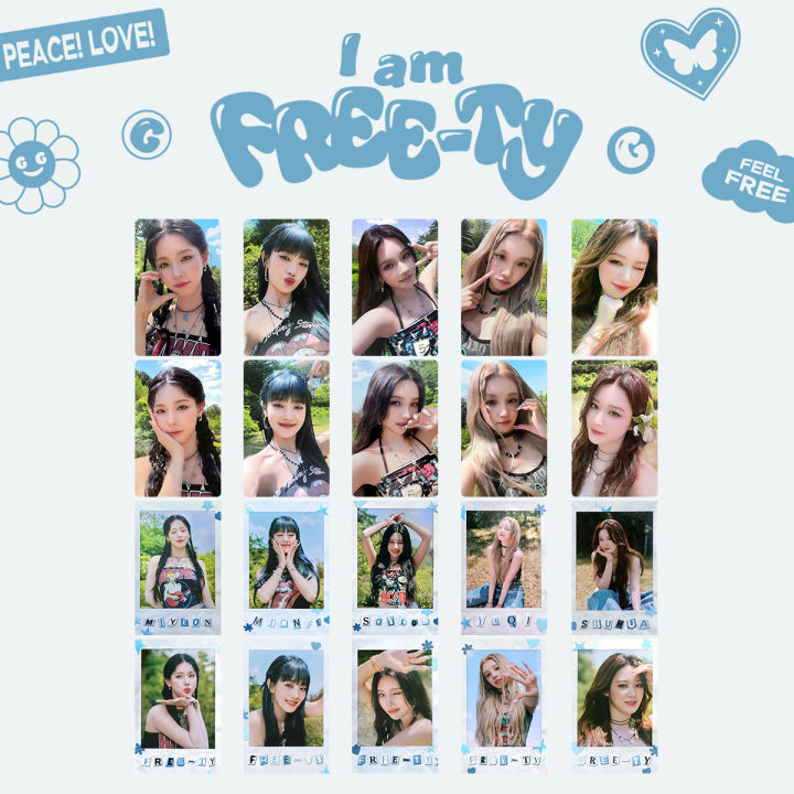 G)I-dle I Am Free-ty World Tour PhotoCards 2023 Yuqi Shuhua