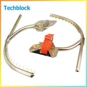 Non-Slip Pole Climbing Gear with Safety Harness for Picking Fruit Coconut Work