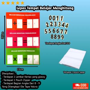 Mainan Lepas Tempel - Busy Page Body / Montessori Toys / Mainan Edukasi Anak / P N