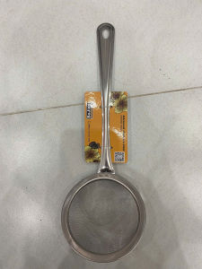 Vợt lưới lọc cặn cho dầu ăn và vớt bọt loại lớn đáy sâu inox cao cấp 11cm