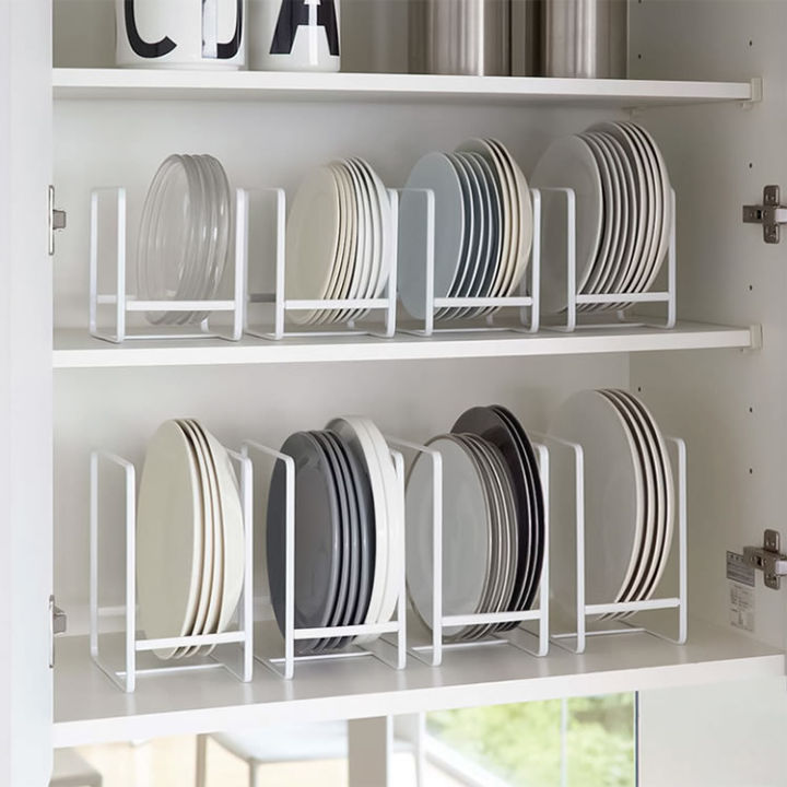 Kitchen Storage Cabinet Rack Plate Dish Holder Dish Drying Rack