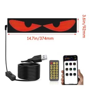 2PCS Devil Eyes Light for Car WindshieldLED Eyes for Truck WindshieldDevil Eyes Light with App ControlUSB5V