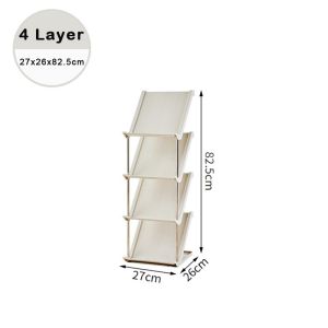 Plastic Shoe Rack Multi-Layer Stackable Shoe Organizer DIY Thickened Space Saving Shoe Shelf Home Storage Shoe Cabinet