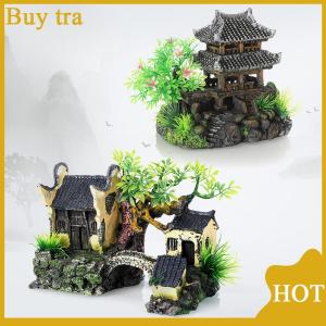[Buytra] จำลองการตกแต่งตู้ปลาเครื่องประดับตู้ปลาเรซิ่นเครื่องประดับตู้ปลาตู้ปลา