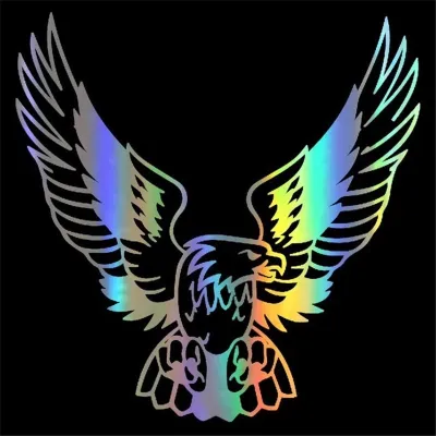 16CM Personality creative eagle car sticker car body motorcycle helmet decorative sticker