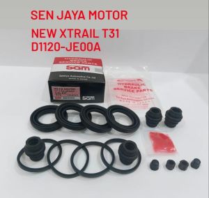 CALIPER KIT SAM KARET SEAL KIT REM CAKRAM DEPAN NEW XTRAIL T31 D1120-JE00A