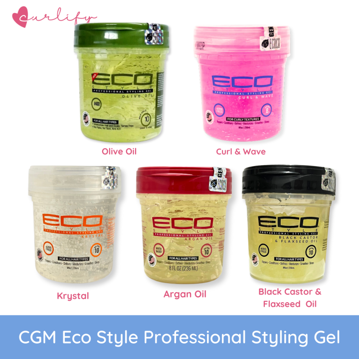 Eco Styler Olive / Argan / Krystal Professional Styling Gel Lazada PH