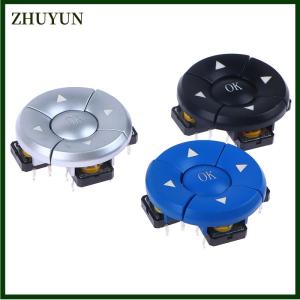 ZHUYUN 1 set A14 cap 5 way direction Combination switch B3F-4055 with Arrow OK button SMD Tactile Tact Taster