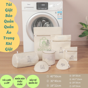 Túi Giặt Quần Áo Chống Xoắn Chống Hư Hại – Combo 7 Món -Túi Lưới Giặt 7 Món – Chống Bung Chỉ Bảo Vệ Quần Áo Như Mới -Bộ Túi Giặt Tiện Lợi Cho Gia Đình – 7 Kích Cỡ Dễ Dùng Bền Đẹp