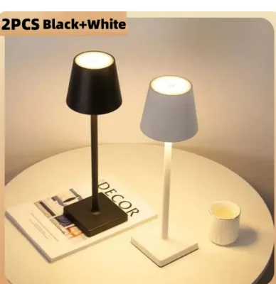 Usb Rechargeable Table Lamp Waterproof Touch Switch Table Lamps for Bedroom Hotel Living Room Restaurant
