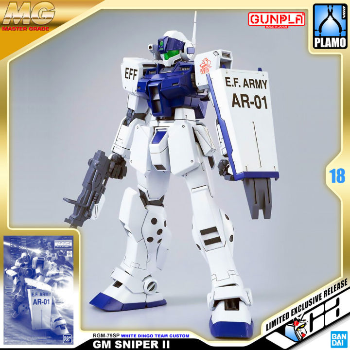 ⭐️ PREMIUM BANDAI PB GUNPLA MASTER GRADE MG 1/100 RGM-79SP GM SNIPER II ...