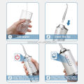 【⚡Ship from Manila】Portable Power Water Flosser Dental Water Floss for Teeth Water Pick for Teeth Cleaner Tartar Remover Electric Dental Floss Kit Tooth Cleaner Machine Waterproof Oral Irrigator with Detachable Reservoir Tooth Washer Remove Calculus. 
