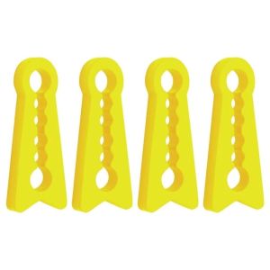 BETTERFORM 4Pcs Soundproofing Car Door Shock Absorber Silicone Seal Car Door Lock Sound Deadener Buffer Durable Shock Absorption Car Door Lock Protectors for Quieter Closing
