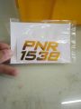 Nombor Plate Motor Kecil Emas Colour 🔥 Susun Panjang&Atas Bawah code:E52. 