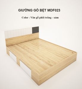 FREESHIP HCM - Giường Gỗ MDF Bệt Kiểu Nhật Ngăn Kéo Tatana MDF023 - có thiết kế theo yêu cầu khách hàng