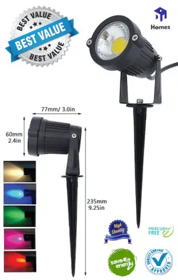 Outdoor light Spike lamp LED Garden Outdoor Wall / Spike Light / Lamp Outdoor Spotlight / Spot light 7w COB