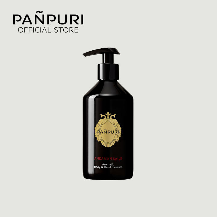 PANPURI Body & Hand Cleanser 330 ml ปัญญ์ปุริ ผลิตภัณฑ์ทำความสะอาดร่างกาย และ มือ 330 มล มีให้เลือก 8 กลิ่น