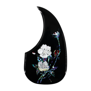 PVC Guitar Pickguard Anti-Scratch Guard Plate Folk Acoustic Guitar Self-Adhesive Scratch Plate Pickguard Easy Install