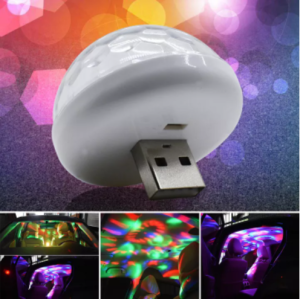 Led usb cảm biến âm thanh ô tô